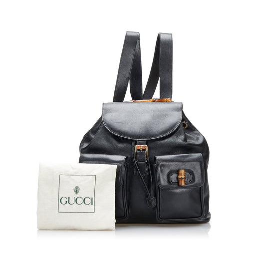 Gucci Bamboo Backpack