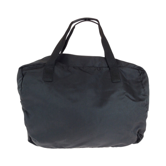 GUCCI Boston Duffel bag 012 0389 Nylon Black SilverMetal Boston Duffel bag Handbag Women Used