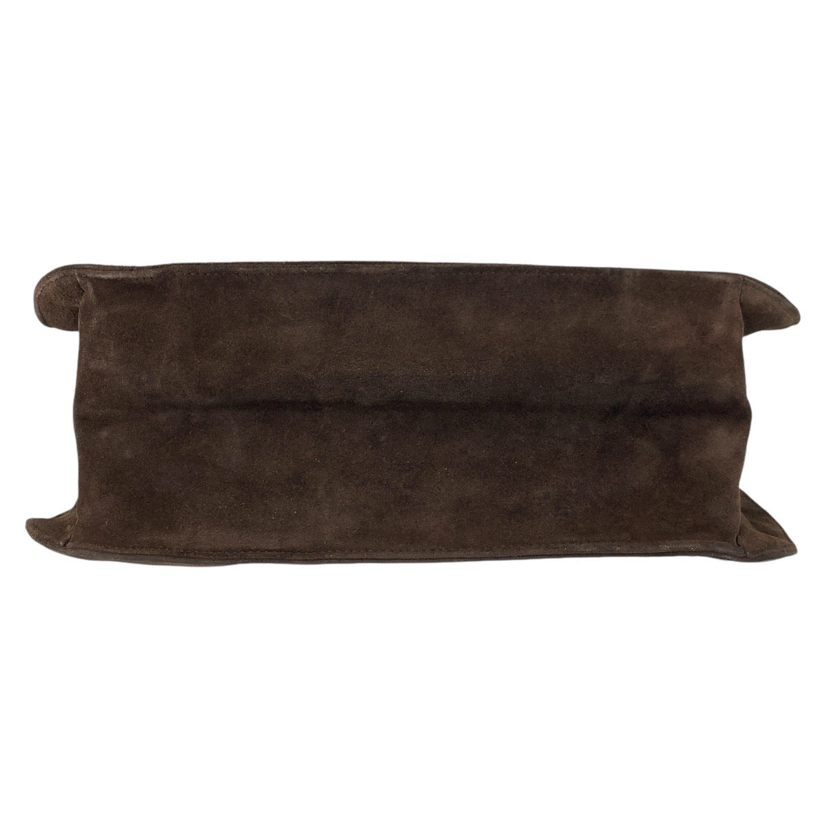 GUCCI Shoulder Bag 001 3167 Suede Brown