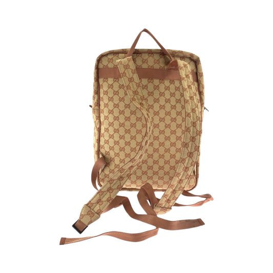 GUCCI Backpack 536724 GG canvas Brown New york yankees