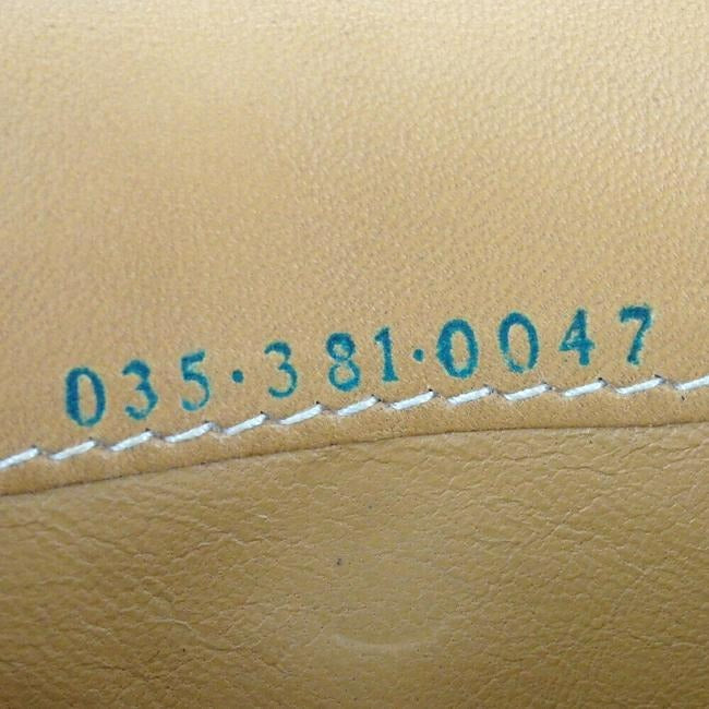 Gucci Brown Micro G Logo Print Vintage Guccissima Wallet