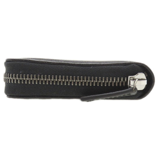 GUCCI Long Wallet Purse 307980 canvas black GG