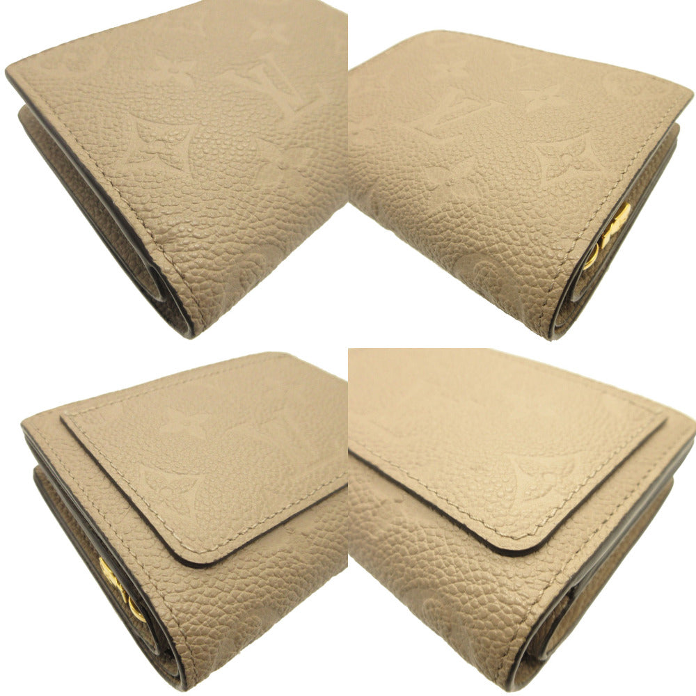 LOUIS VUITTON Bifold Wallet M80629 Monogram Mahina Magnolia Monogram Mahina Portefeuille Claire Women Used