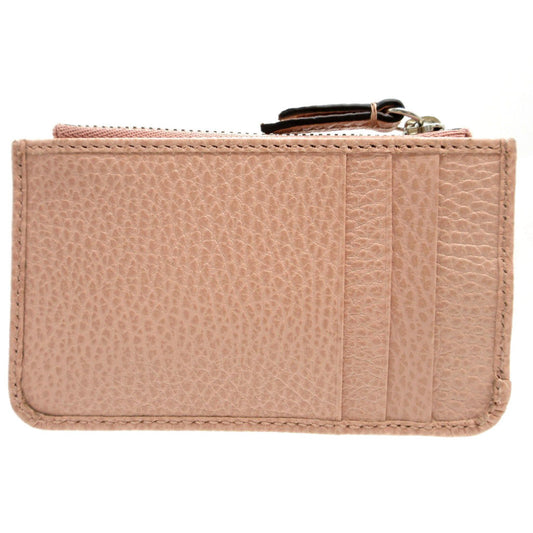 GUCCI Coin case 701070 leather pink Double G