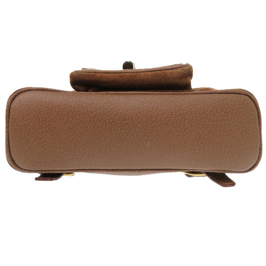 GUCCI Backpack 003 2034 0030 Bamboo, Suede Brown