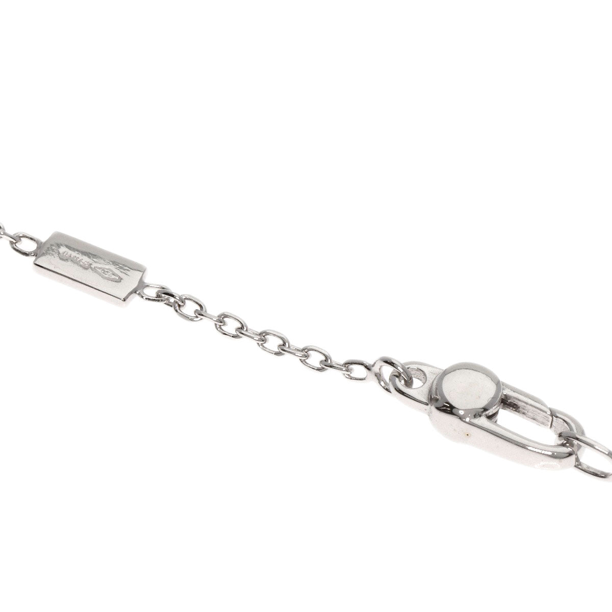 GUCCI Necklace K18WG Silver Separate cloth