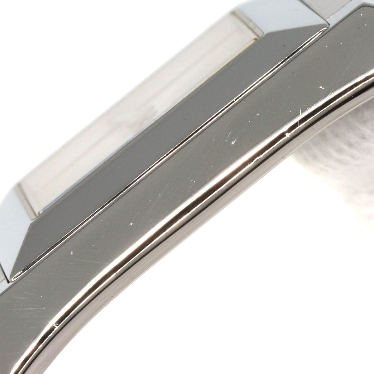 GUCCI Watches Quartz 111L Stainless Steel Silver Square face Ivory dial