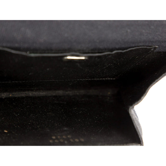 Gucci black Art Deco style beaded two- way Shoulder Bag