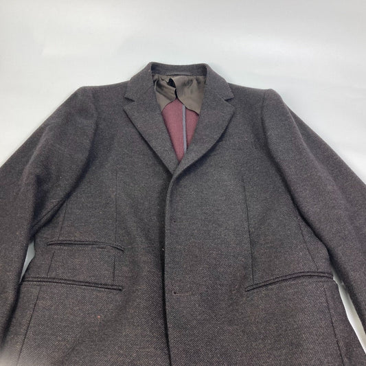 GUCCI Jacket wool Brown apparel tailored 48