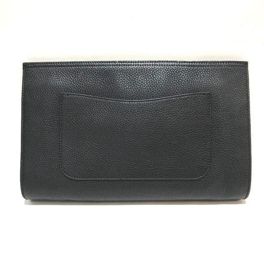 GUCCI Clutch bag 387220 Bamboo / leather black bamboo clutch Clutch bag unisex(Unisex) Used