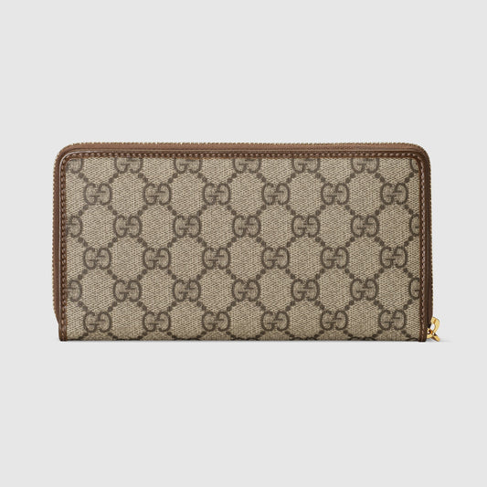 Gucci 1955 Horsebit Zip Around  Wallet
