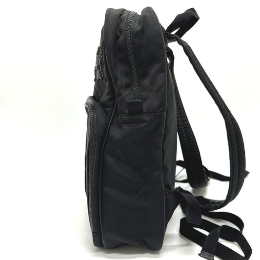GUCCI Backpack 536724 canvas black Sequined logo interlocking G mens Used