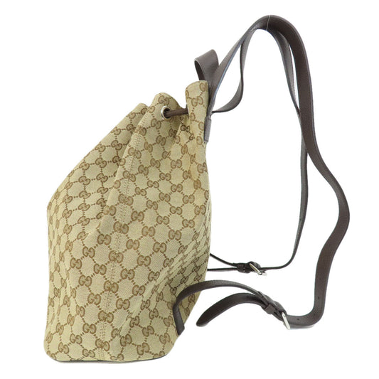 GUCCI Backpack 449175 canvas Brown GG outlet