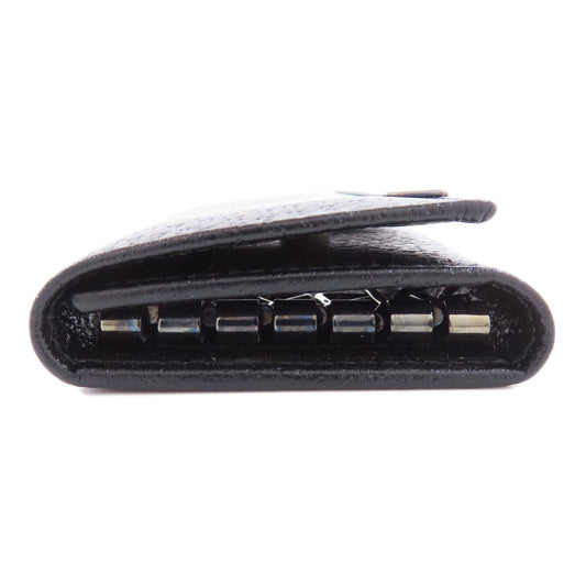 GUCCI Key case Key holder  033�E3661 leather Brown logo Women(Unisex) Used