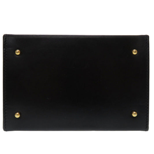 GUCCI Handbag 000 01 0246 leather black Ready lock Women Used