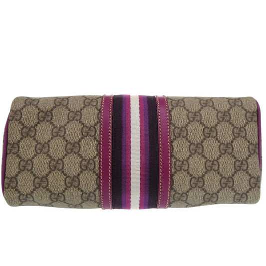 GUCCI Boston Duffel bag 190257 497717 GG Supreme purple