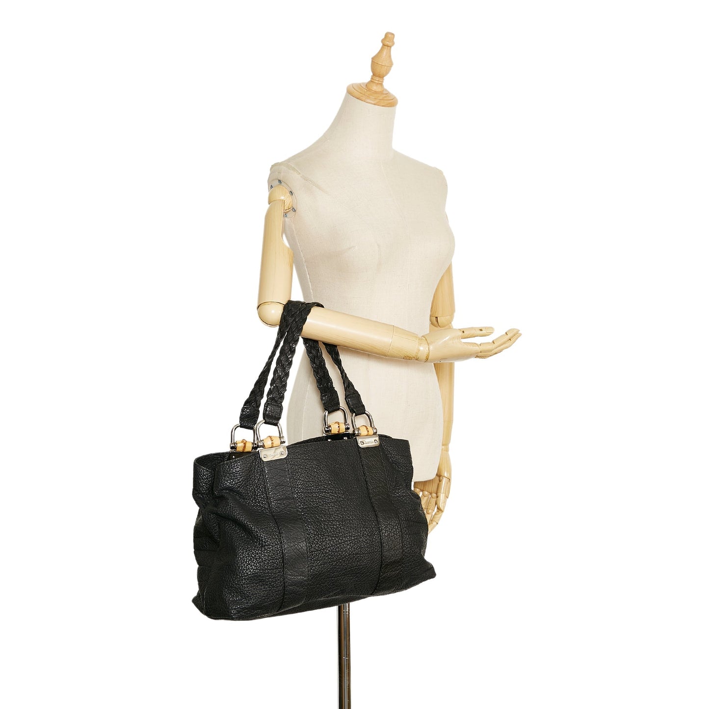 Gucci Bamboo Bar Tote Bag