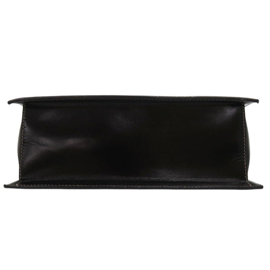 GUCCI Handbag leather black
