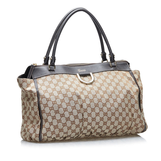 Gucci GG Canvas Abbey D-Ring Tote Tote Bag