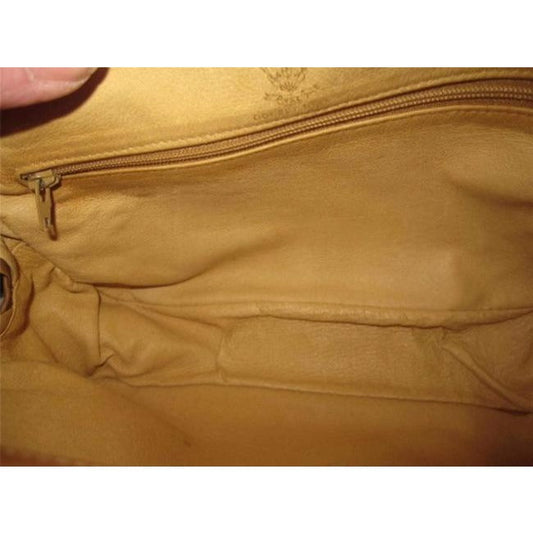 Gucci Gg Supreme Shoulder Guccissima Canvas Leather Brown Micro G Logo Print Canvas And Leather Cross Body