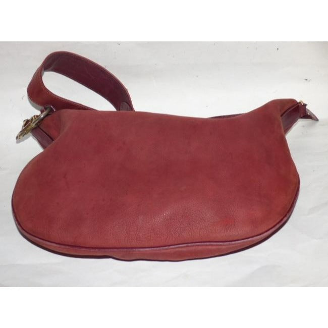 Gucci Horsebit Xl With Leather Red Suede Hobo Bag