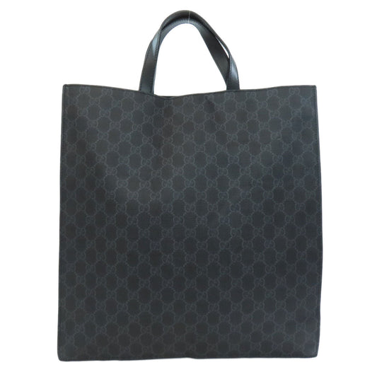 GUCCI Handbag 495559 PVC gray GG Supreme 2WAY