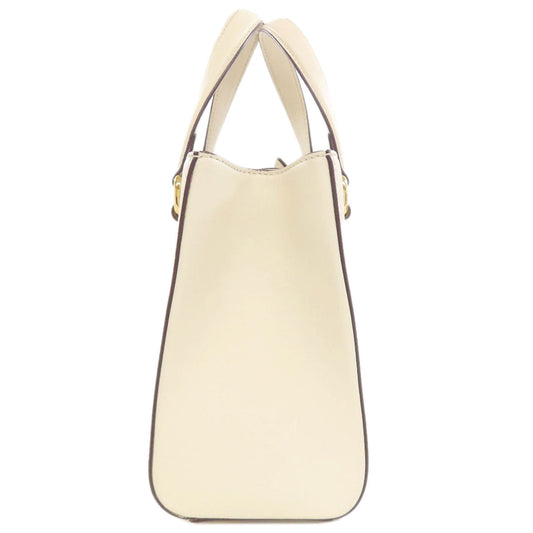 GUCCI Handbag 460881 Calfskin white Sylvie 2WAY