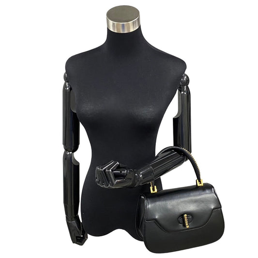 GUCCI Handbag Calfskin black