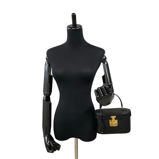 GUCCI Handbag leather black Ready lock