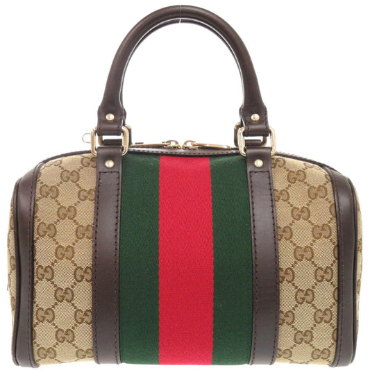 GUCCI Handbag 269876 GG canvas beige Shelly line GG canvas Women Used