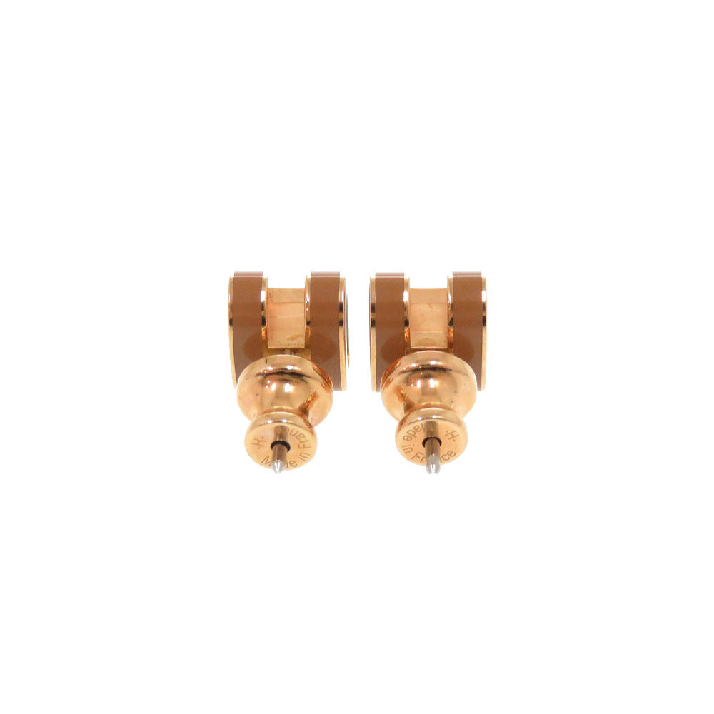 HERMES Pierce metal Brown Pop Ash Mini Pop H