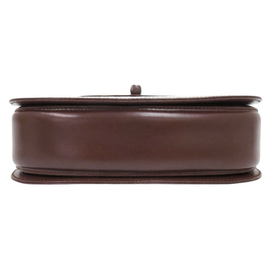 GUCCI Handbag 000 46 0188 leather Dark brown Bamboo