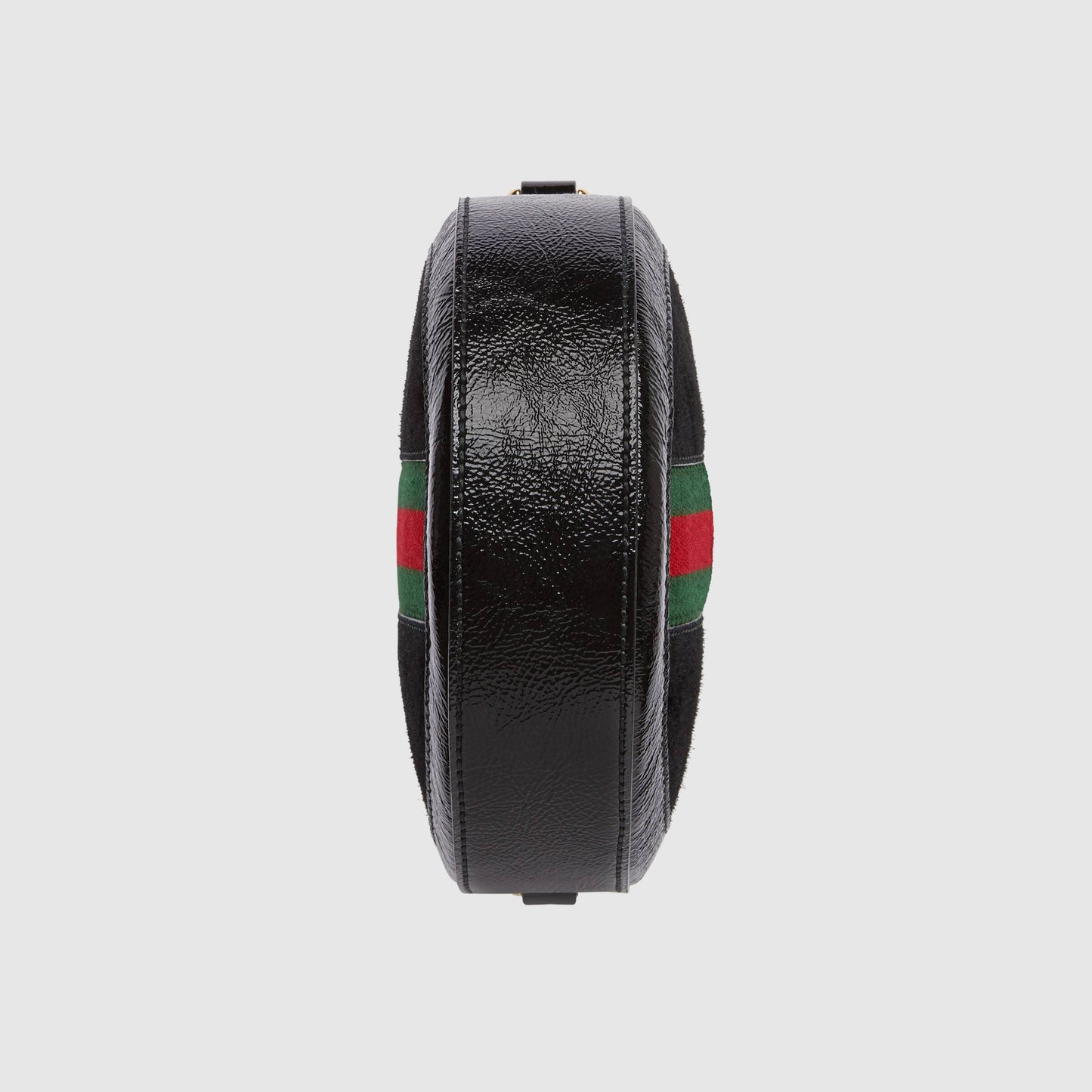 Gucci Ophidia Mini Round Shoulder Bag Black