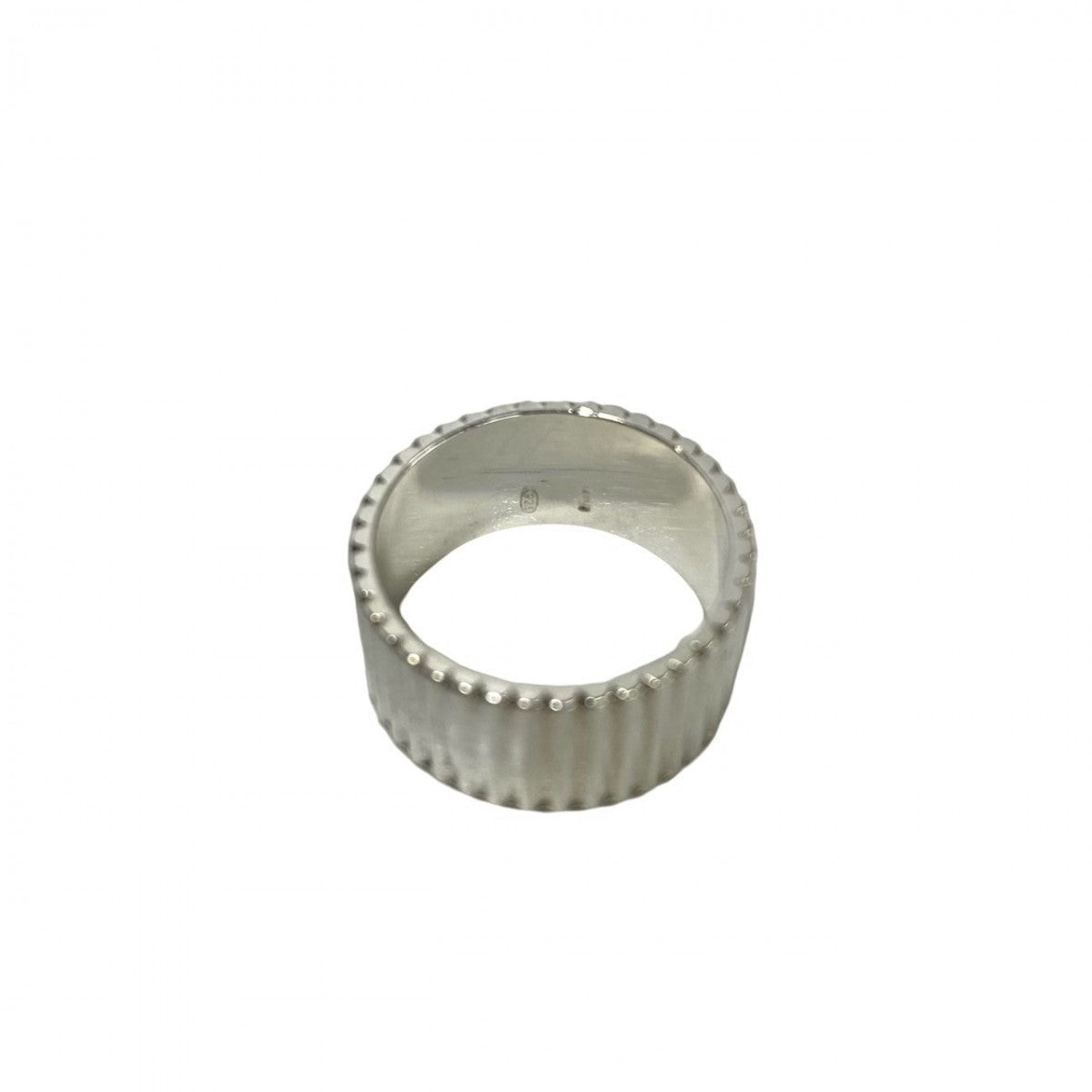 GUCCI Ring Silver925 Silver Coin Edge Ring