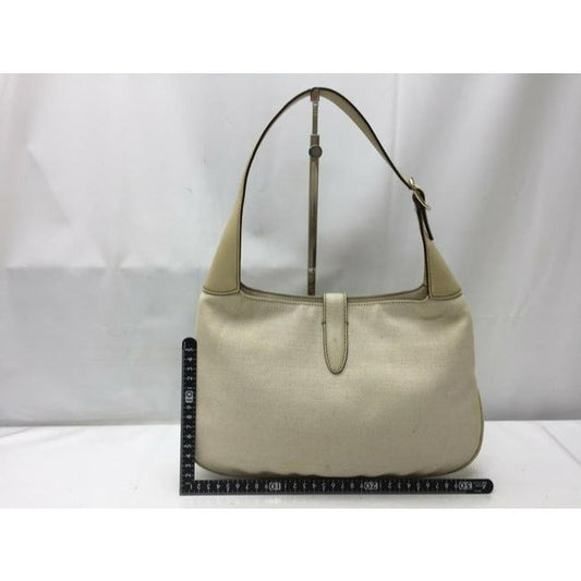 Gucci Hobo Jackie Beaded Limited Edition Purse Brown Leather Shoulder Bag