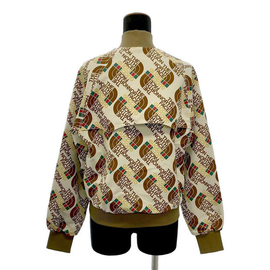 GUCCI GUCCI x The North Face Collaboration Total Pattern Blouson Size S White 648866 Nylon100%