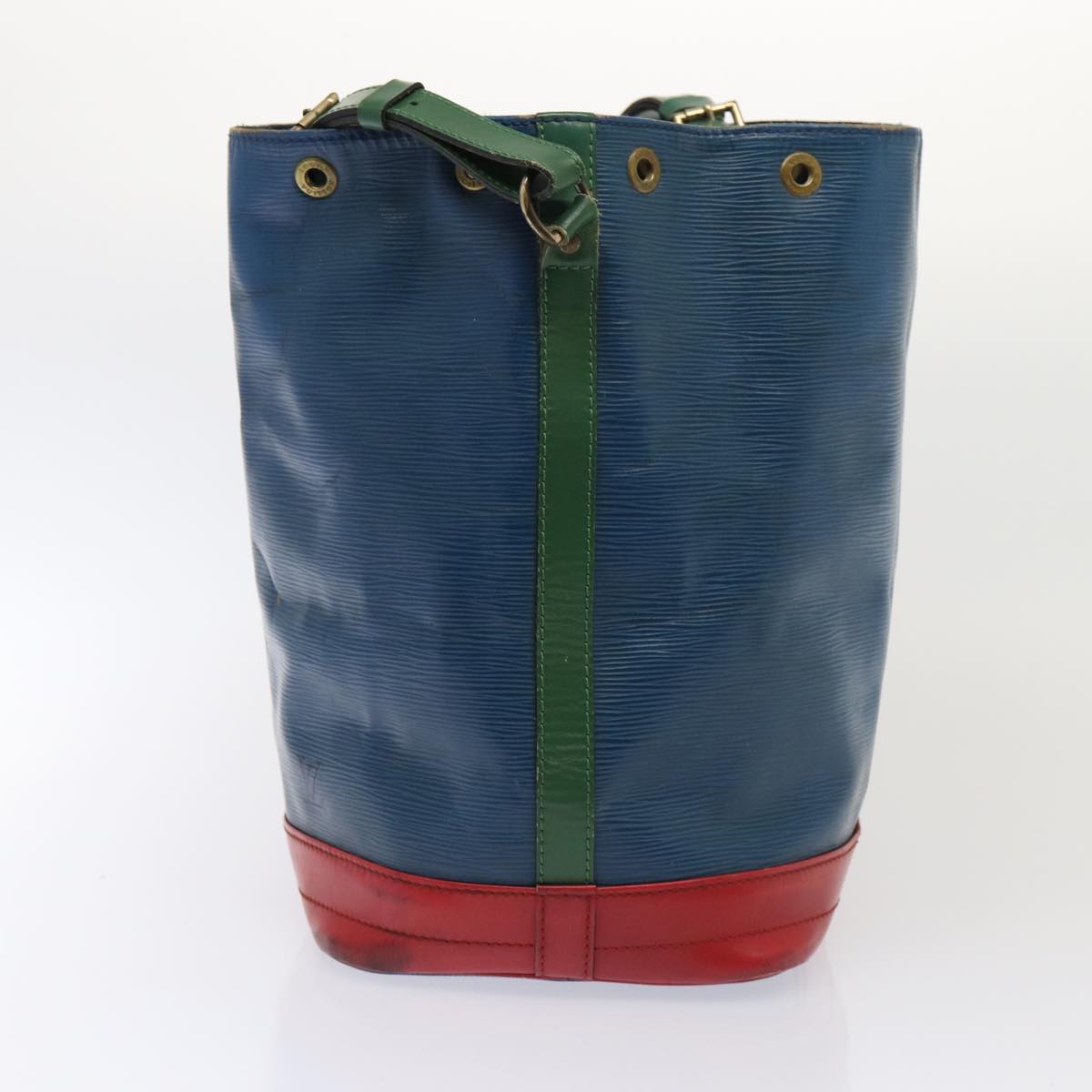 LOUIS VUITTON Epi Toriko Color Noe ShoulderBag Red Blue Green M44084 Auth 86850
