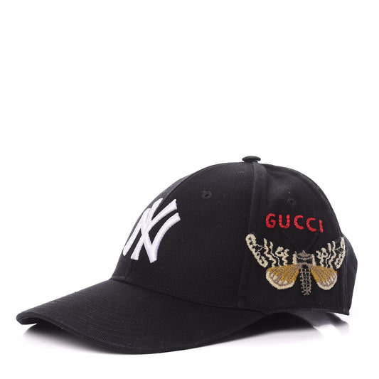 Gucci Baseball Cap With NY Yankees™ Patch In Black