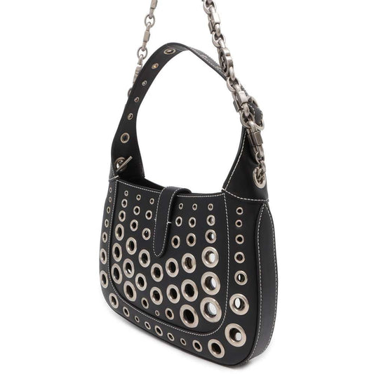 GUCCI Jackie 1961 2wayBag HA HA HACollaboration Black 703744 Leather Size Small