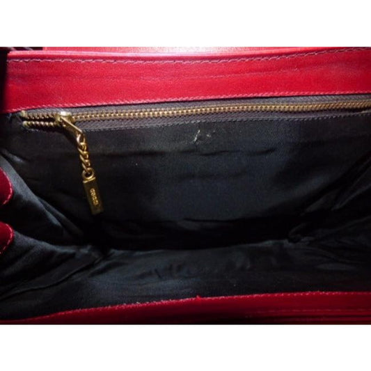 Gucci And Leather Satcheldesigner Purses Red Suede Shoulder Bag