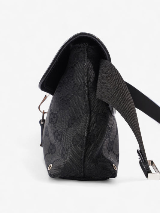 Gucci GG Jackie Belt Bag Black Canvas