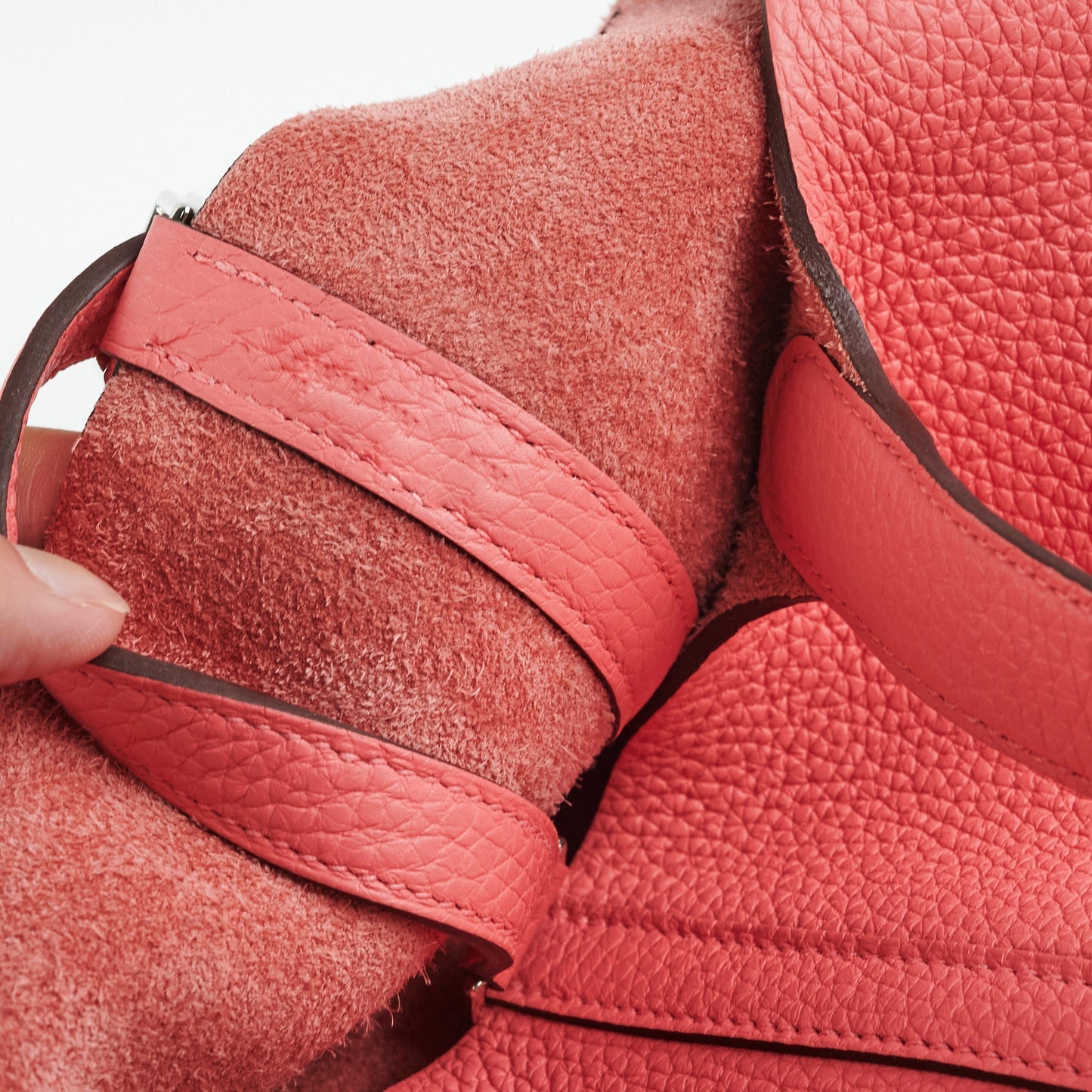 Hermes Picotin 18 Rose Azale B Stamp