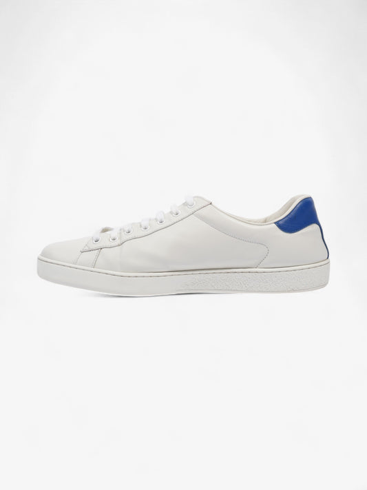 Gucci Ace Sneakers with Tennis White / Blue Leather EU 44 UK 10