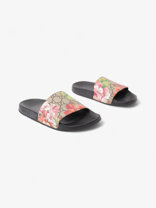 Gucci Bloom Slide GG Supreme / Multicoloured Canvas EU 38 UK 5