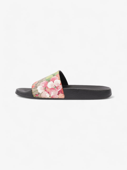 Gucci Bloom Slide GG Supreme / Multicoloured Canvas EU 38 UK 5