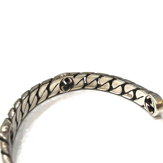 GUCCI bracelet SV925 Silver Interlocking G Women Used