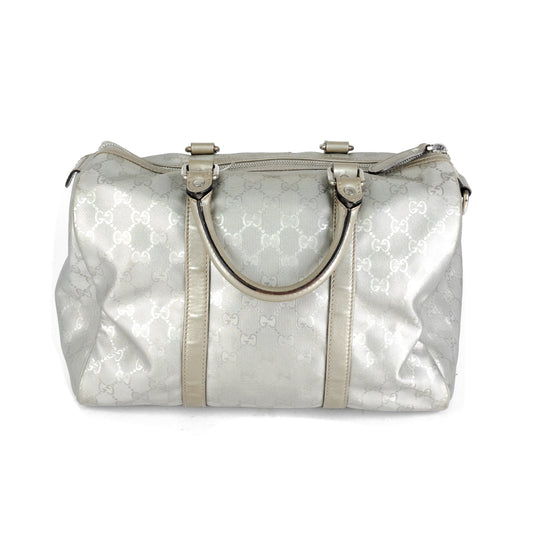 Gucci Boston Bag Silver
