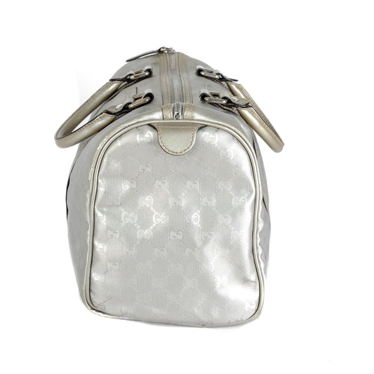 Gucci Boston Bag Silver