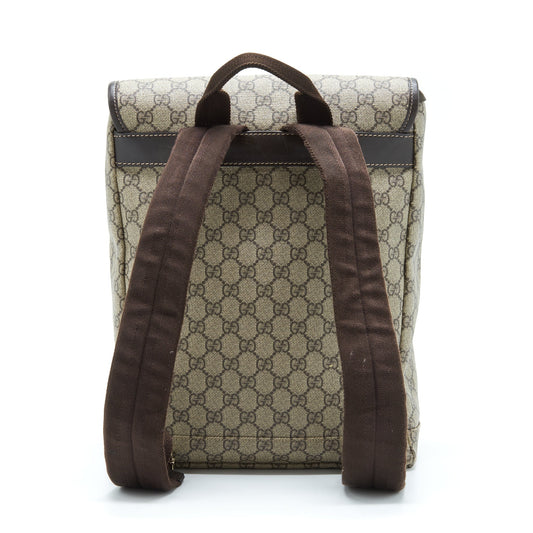 Gucci Backpack GG Supreme Canvas GHW