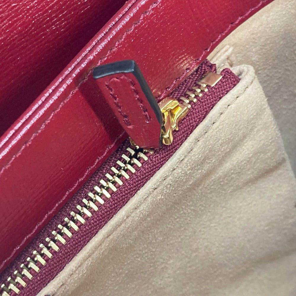 GUCCI Shoulder Bag 602204 GG Supreme canvas, leather beige GG Supreme Horsebit 1955 Women Used
